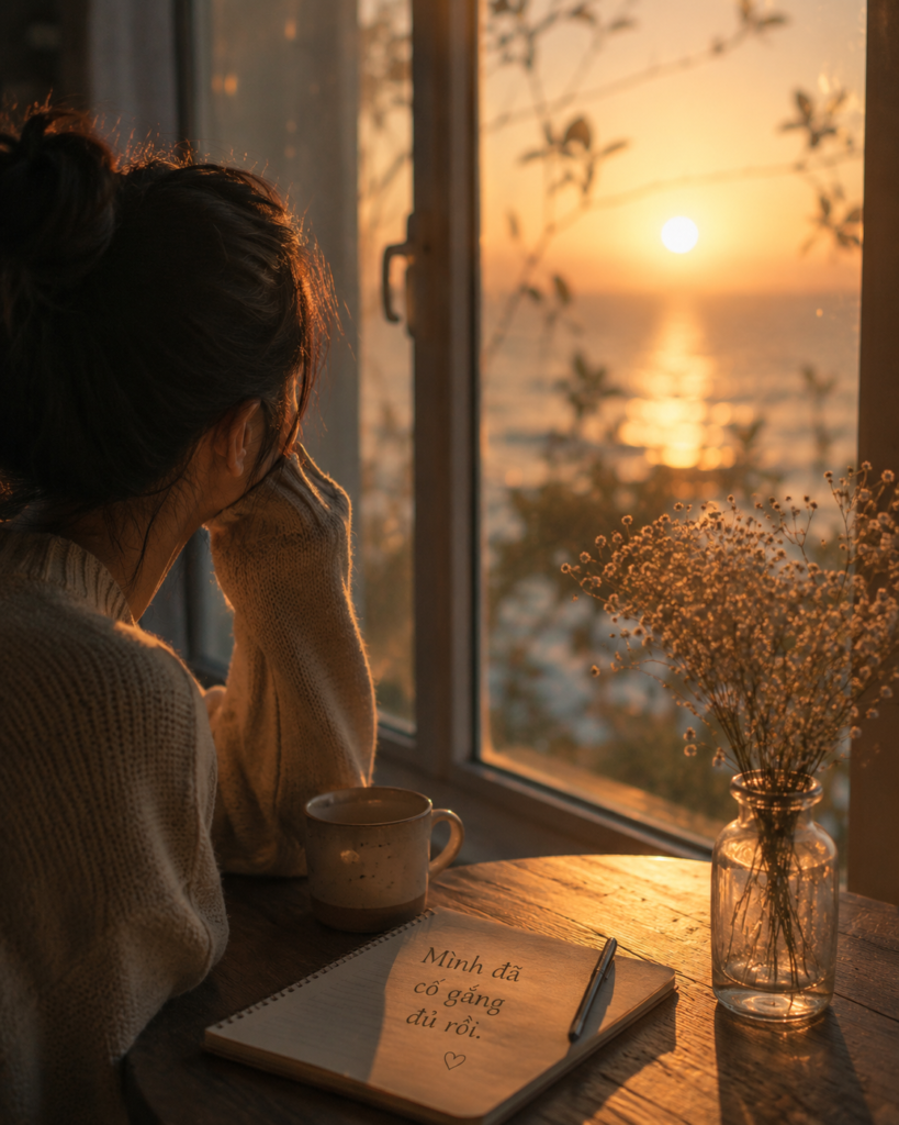Chữa lành không phải là đích đến